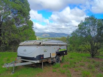 Spacious touring pitches