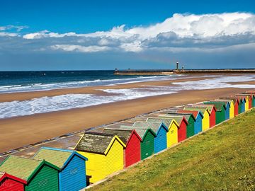 Whitby beach