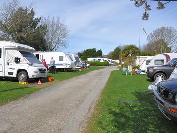 A springtime rally on the park