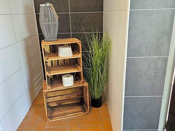 Toilet block