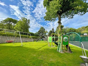 Playpark and multi-sports court
