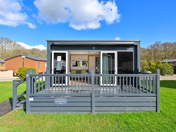 Glamping pod exterior