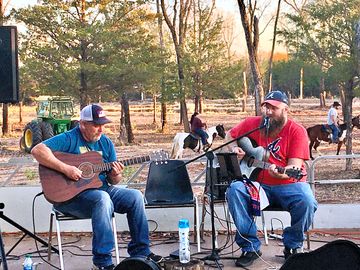Bands on the pontoon boat stage most saturday evenings