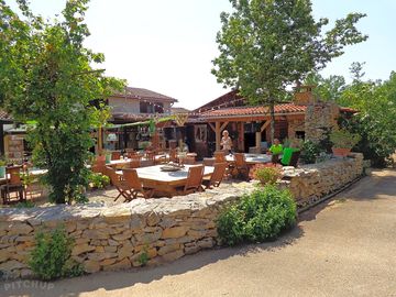 Restaurant terrace