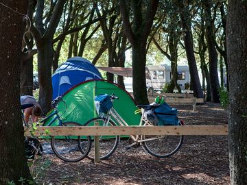 Bikes on site