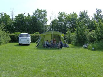 Large grass pitch with optional electric