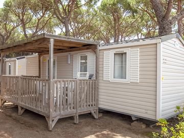 Exterior of a lodge