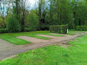 Emplacement stabilisé pour camping-car