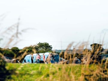 Campers from a far