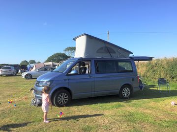 Vw on non electric grass pitch