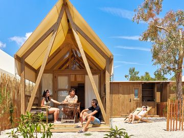 Glamping tents