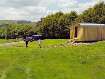 Space around the shepherd's hut