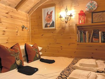 Hut interior