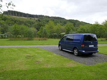 View from the pitches
