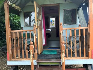 Birdsong shepherd's hut