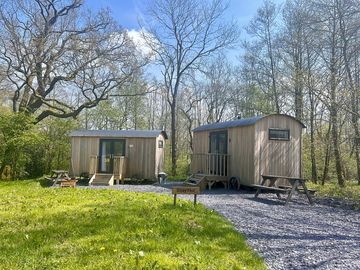 Shepherds Huts at Bowland Escapes