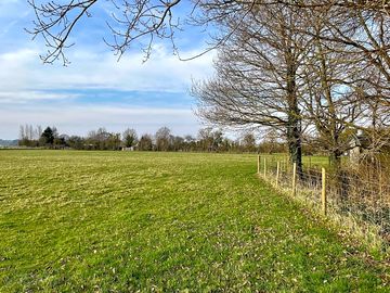 Camping field looking north west