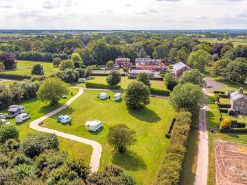Grass touring pitches