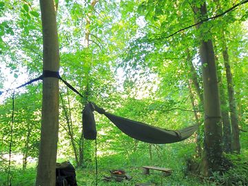 Aros glan morfa hammock stay