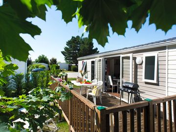 Terrace and outdoor seating area