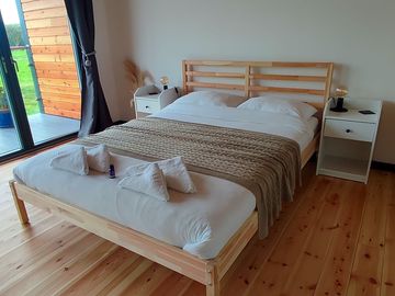 Spacious bedroom
