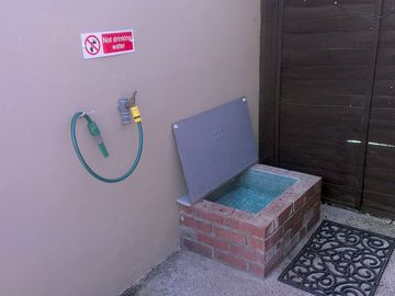 Chemical waste point