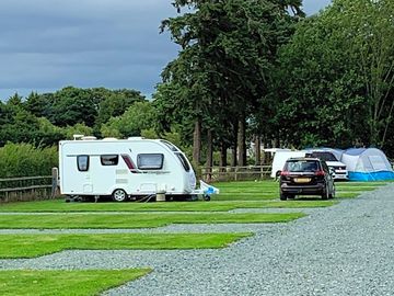 Spacious pitches