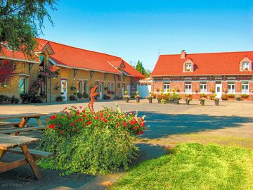 Main farm buildings and shop