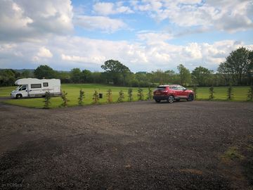 Parking is close to pitches
