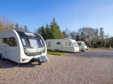 Touring area on a sunny day