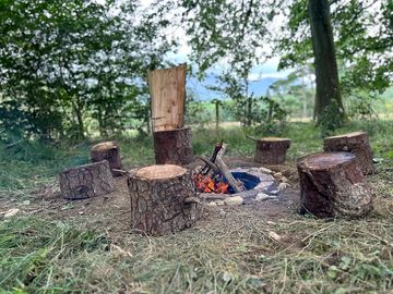 Firepit area