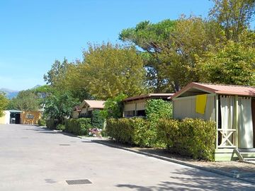 general view of the campsite