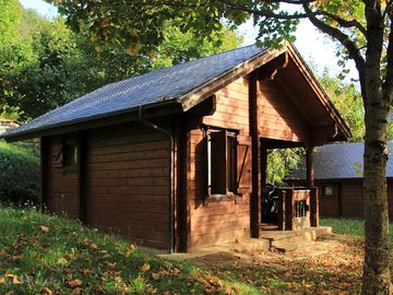 Outside the cabin