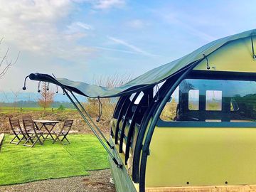 A pod with a difference- on a still day a room with extra views!!