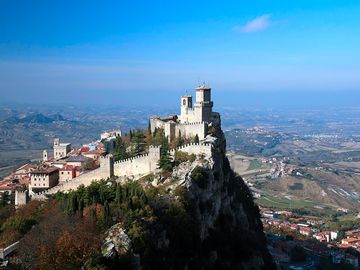 The second tower of san marino