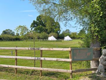 Campsite entrance