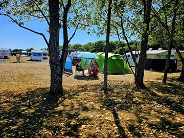 Customers enjoying their stay