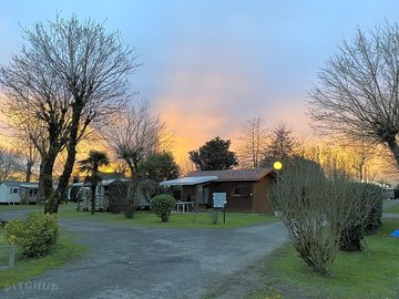 Campsite entrance