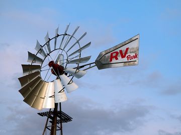 We're easy to find off of highway 54/70.  Just look for the windmill!