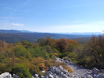 View towards slovenia and nanos