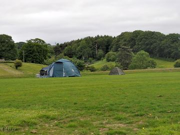 View of the pitch