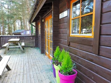 Seating on the veranda