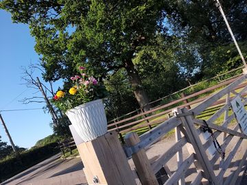 Entrance gates