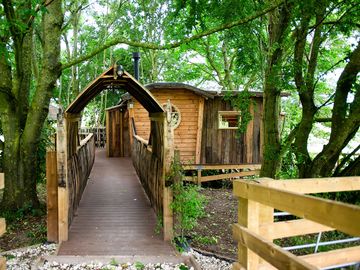 Treehouse entrance
