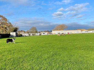 Spacious tourer pitches