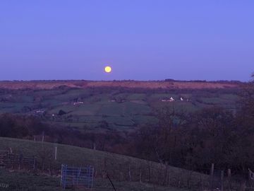 Full moon over hartridge common