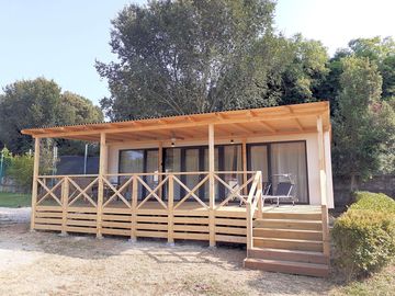 Sheltered deck