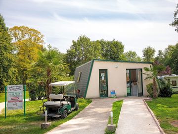 Campsite reception
