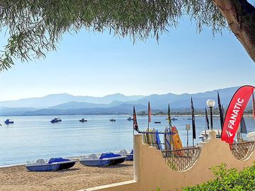 View of the beach