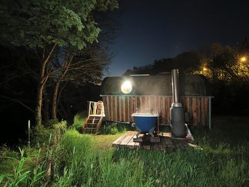 Caban delor outdoor bath